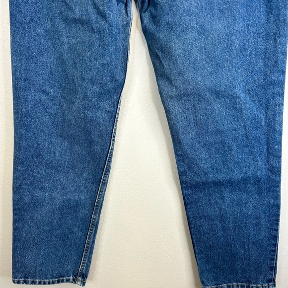 Vintage Polo Ralph Lauren Womens 14 Straight Leg Blue Jeans Classic Preppy 90s - Picture 9 of 12